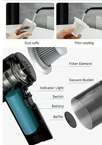 2-in-1 Wireless Air Duster & Vacuum