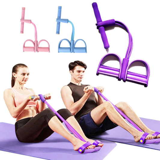 At-Home Yoga Pedal Puller Resistance Band – Full Body Stretch & Toning