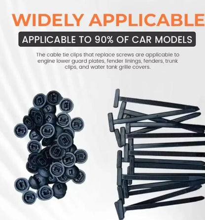 Zip String Wire Lock - Nylon Cable Tie (Pack of 50Pcs)