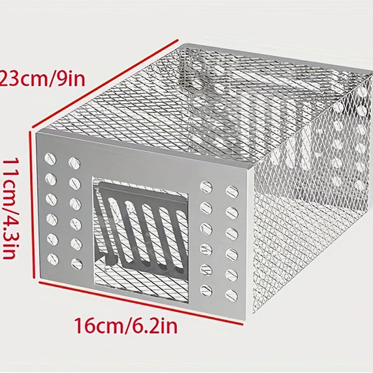 SteelGuard™ Auto Mousetrap 🐭🛡️ Clean. Quick. Effective.