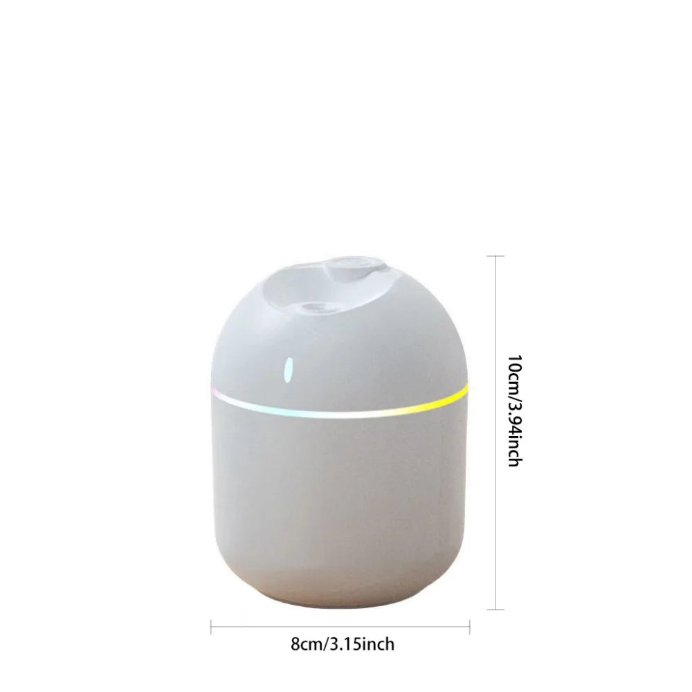270ML Cool Mist Aroma Humidifier with LED Night Light