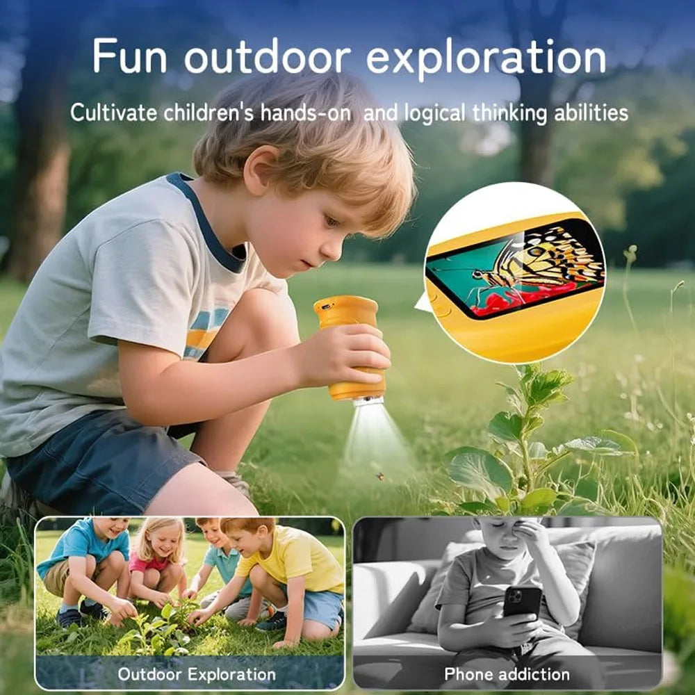 MicroQuest™ Kids HD Microscope 🔬✨ See the Tiny World Big